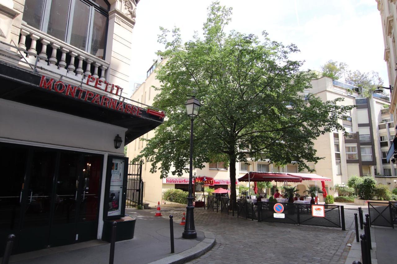 Montparnasse - La Gaite 1Bdr Lägenhet Paris Exteriör bild